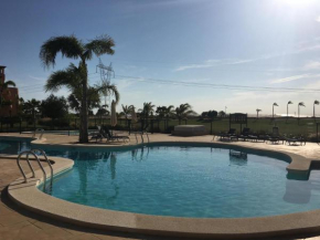 Beautiful Apartment with Stunning Golf and Mountain Views on the Prestigious Mar Menor Golf Resort ROC3222